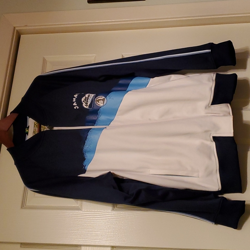 XL Riddimdriven jacket/Dark blue, light blue, white